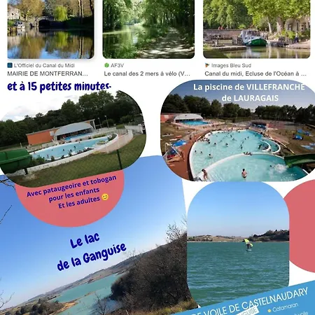 Maisonnette Canal Du Midi * Montferrand (Aude)